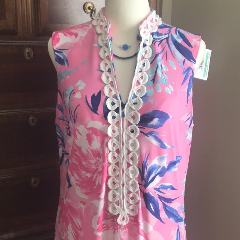 BNWT Cappagallo Cactus Rose Maxi dress size 8